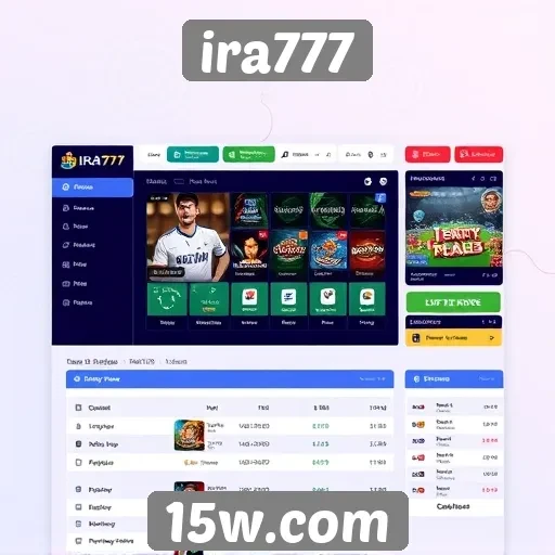 Explorando a interface do usuário do ira777